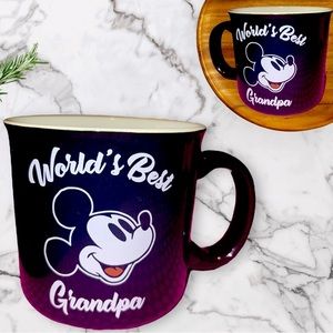 Brand New Disney Worlds Best Grandpa Mug
